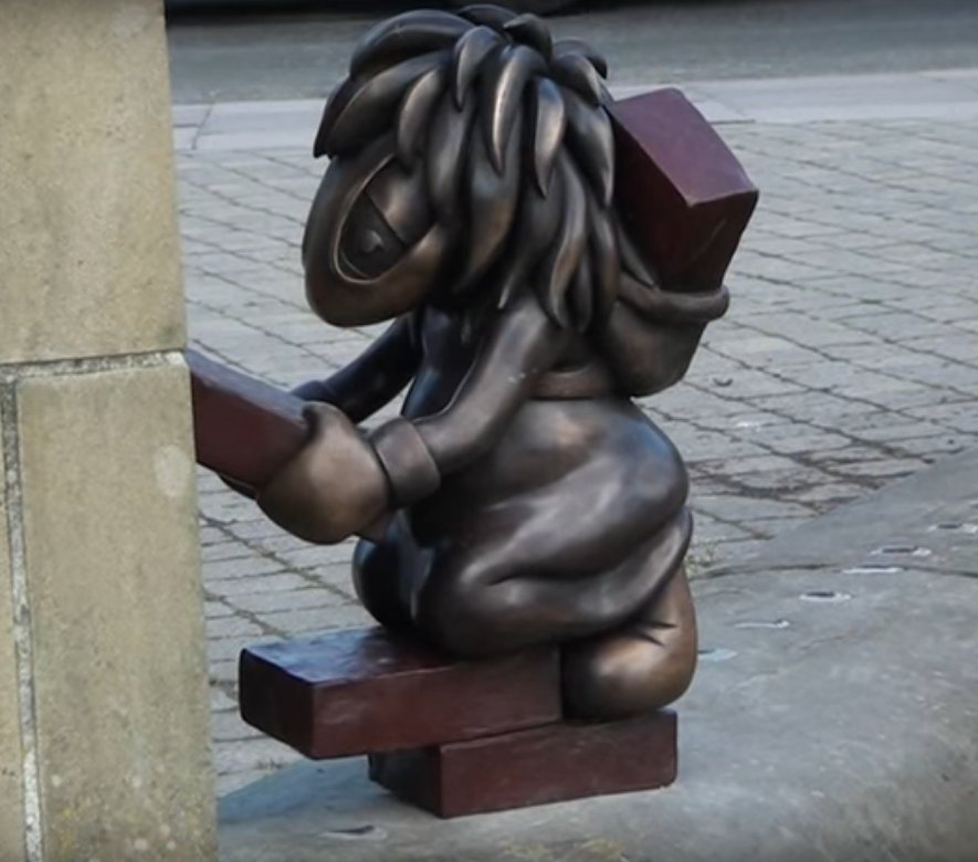 Did you know that there's a Lemmings statue in Dundee?