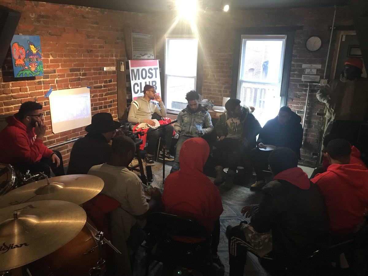 WeAreMCSR's tweet photo. Our final #SoundCheck of 2018 with our #MOSTClub members this weekend was a huge success! Our members were able to come together and discuss the music they love but also explore some of the negative messaging it can perpetuate. https://t.co/fmeUyzERTI