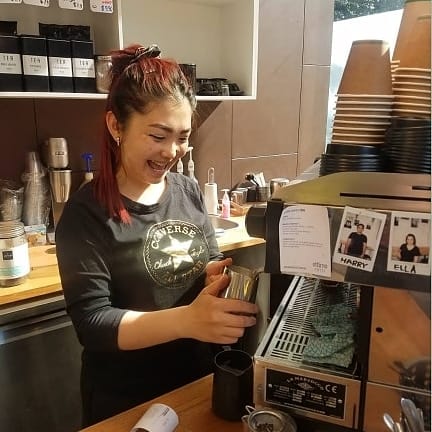 study_ue's tweet image. Meet Uyanga! Only a few months since graduating @study_ue and she has already worked her way up to a Head Barista role in her busy St. Kilda rd cafe. Well done Girl!
Inquire about our barista course today !! ✆ +61 425 713 399
#barista #universallife #studyabroad #studyaustralia