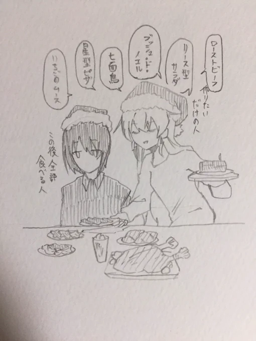 多分今年最後のまほチョビ。(未定 