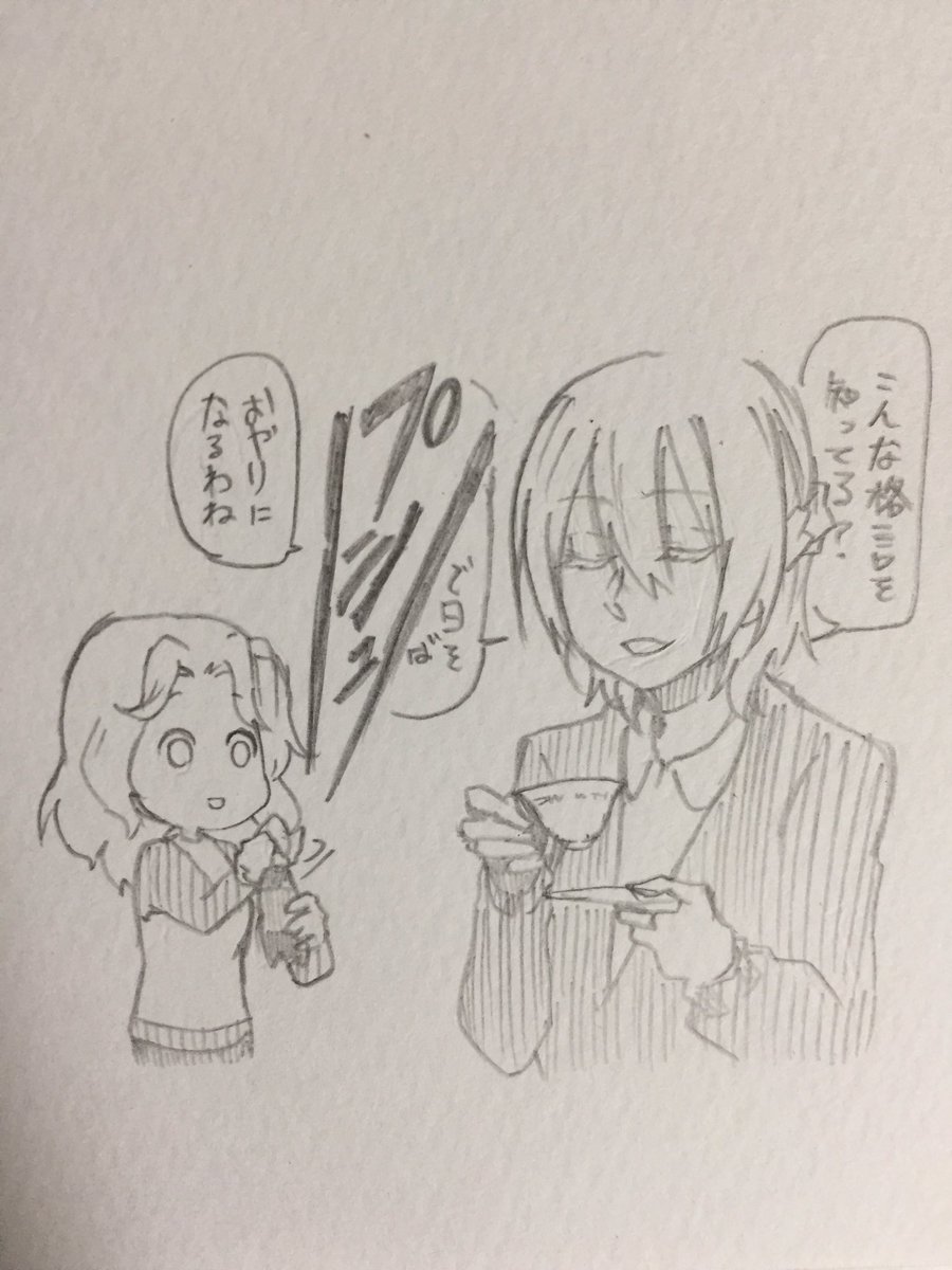 多分今年最後のまほチョビ。(未定 