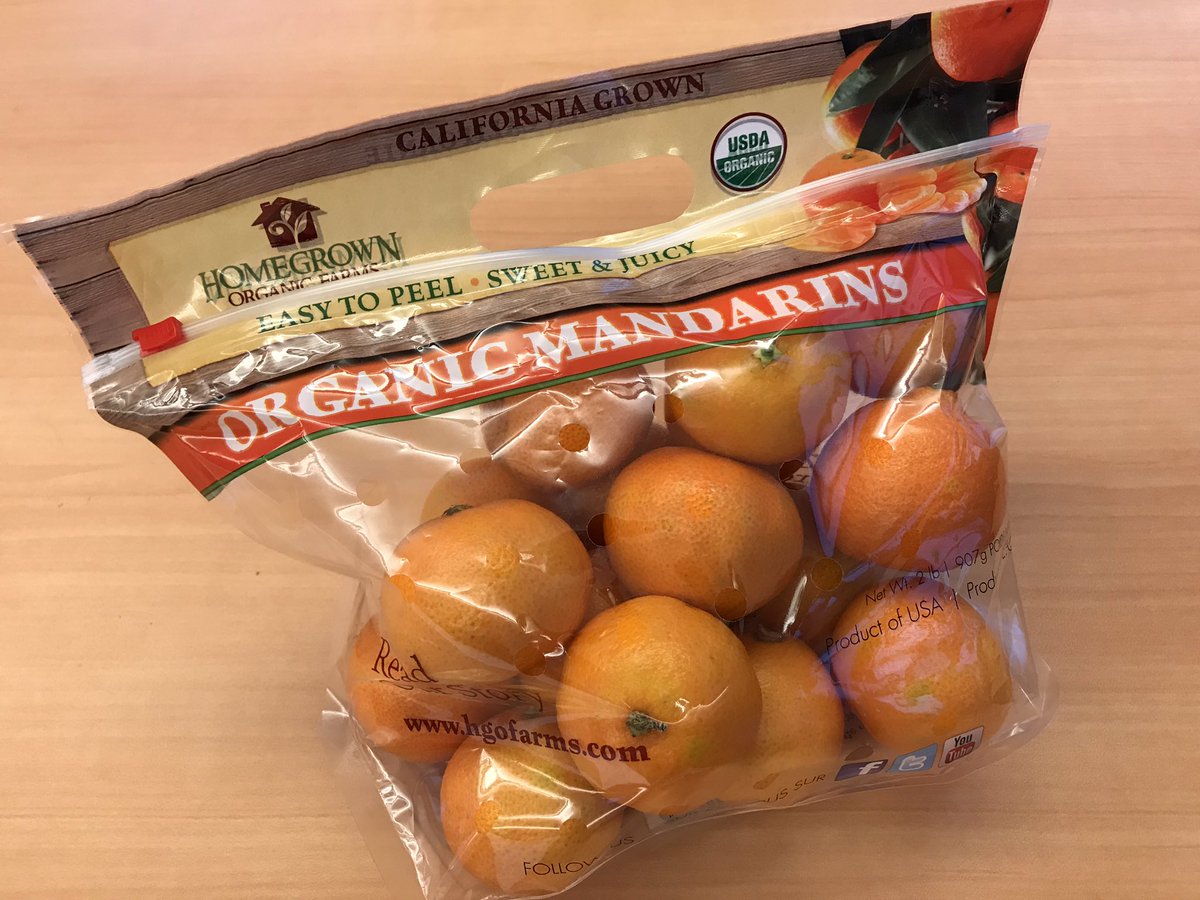 OrganicPG's tweet photo. Organic Clementine Mandarins from California are in peak season during December! Tasty and snackable.
.
.
#clementine #organic #california #freshproduce #snack #producegeek https://t.co/ex5qlHBI0R