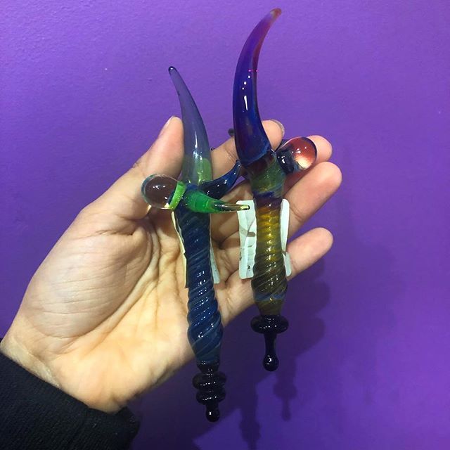 wonderland561's tweet photo. Check out these @doshworld glass tools! Stellar craftsmanship and very useful. Stop in and see them up close. #glasstool #glasstools #710 #thousanddollarsmoke #smokeshop #headies #heady #wonderland561 https://t.co/oRzKJ8xB5i https://t.co/XWGPU5uW4k