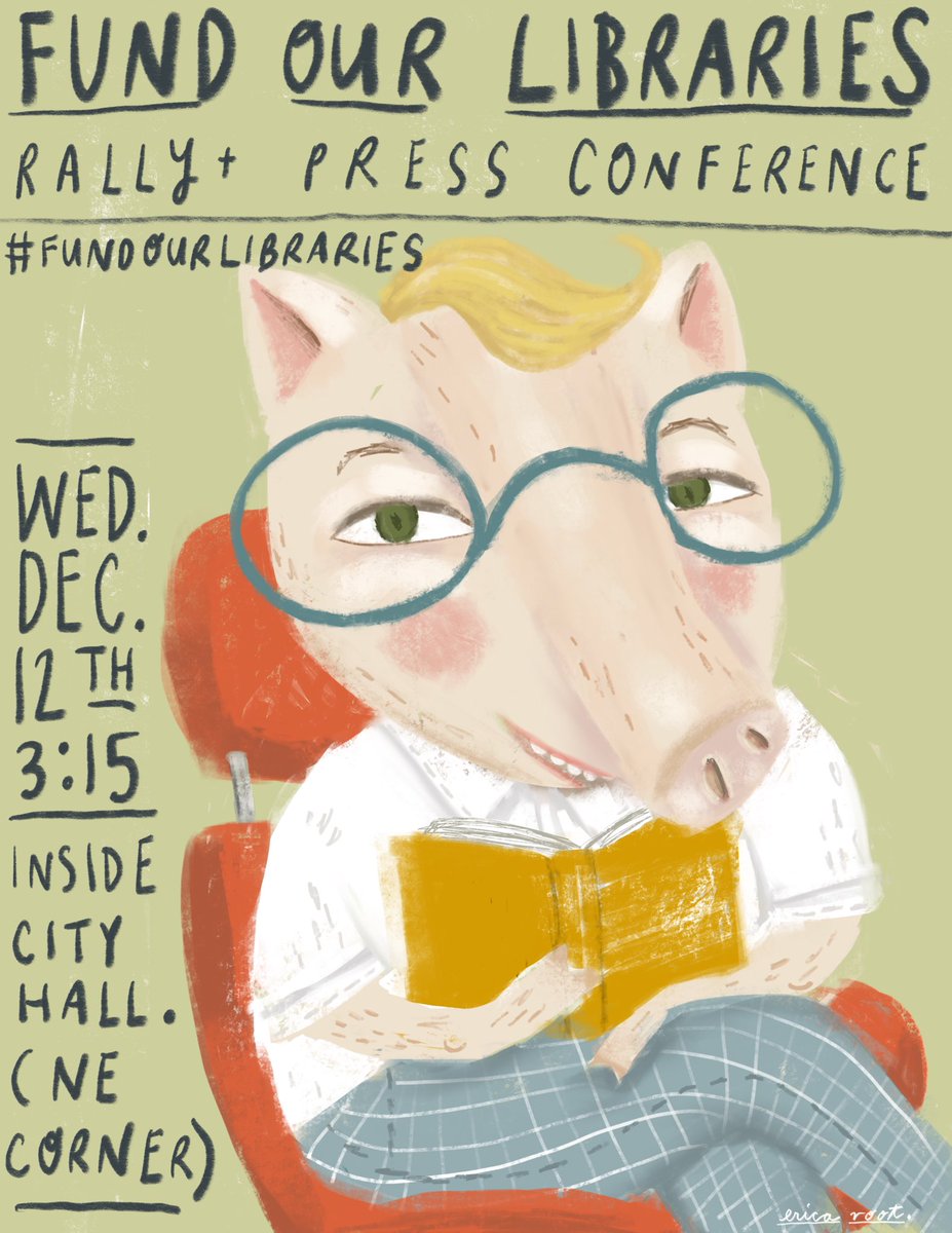 Will I see you there??? It’s sooooo important that we show Mayor Kenney what a wonderful asset our libraries are and that they absolutely need more funding! facebook.com/events/2114053… #FundOurLibraries @thephillyvoice @PHLSchoolNews @Peopledelphia @PHLschools @PhillyInquirer