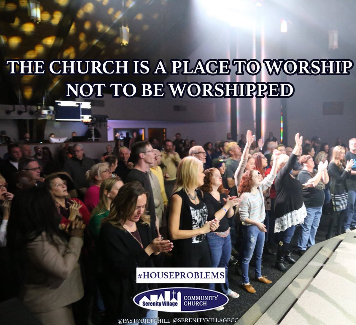 pastorjeffhill's tweet photo. The church is a place to worship not to be worshipped
#placeofworship #dontworshipthechurch #houseproblems https://t.co/PYnQyBnauL