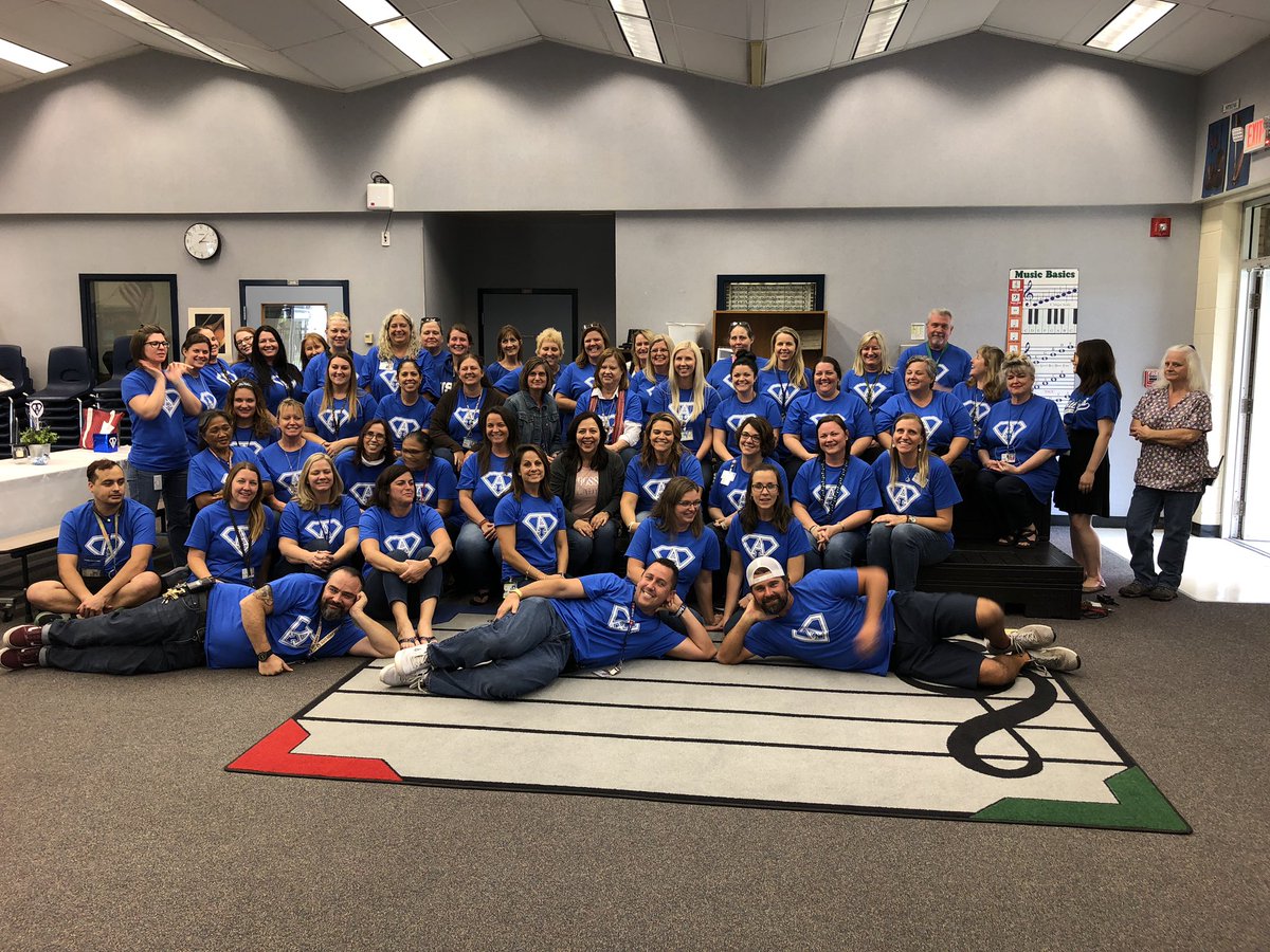 AtlantisRockets's tweet photo. Today Atlantis sent off our amazing principal in true 🚀 rocket fashion! School wide assembly and a surprise faculty meeting! Thank you for your leadership Principal Adams! We will continue to soar because of all we have learned from you! #atlantisfamous https://t.co/C5f0ULEcjL