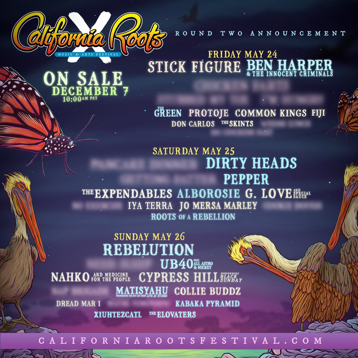 ROARMUSIC's tweet photo. We’re headed to @Calrootsfest X!! We can’t wait to be in sweet Monterey, CA. Who’s coming with us?

Tickets go on sale Fri. 12/7 at 10am PST: https://t.co/EKGNzVt0q7 https://t.co/OT5VbrgJWG