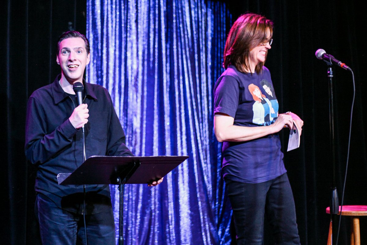 audreykearns's tweet photo. Excited to co-host @storycollider w/ @JosephScrimshaw on Thurs! We'd love to see you there! 5 amazing folks- @evildorina @astVintageSpace @AlizaPearl @rmalena &amp;Josh Flaum-sharing funny, heartfelt stories, I mean look at the fun we're having in this pic! https://t.co/ofO6UkwlTU https://t.co/oLfmEsIR7j