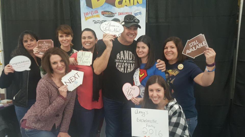 superamy13's tweet photo. Hard to believe this was 2 years ago! What a fun bachelorette weekend this was 😍 #Superman #geekstatus https://t.co/KcIk4LMtNM