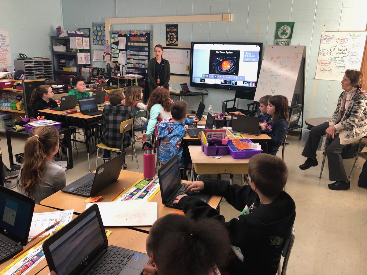 brettelindholm's tweet image. Great training at Wessagusset school today on #Promethean interactive displays and #Classflow #wpsedtech @edrolet1 @MsBuell