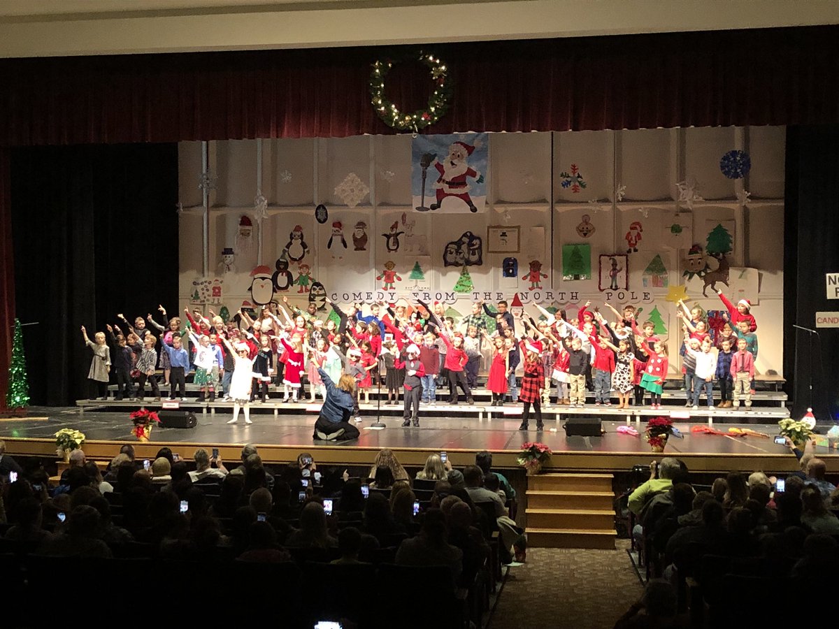 What a fun night at the RCES 1st Grade Christmas Concert...