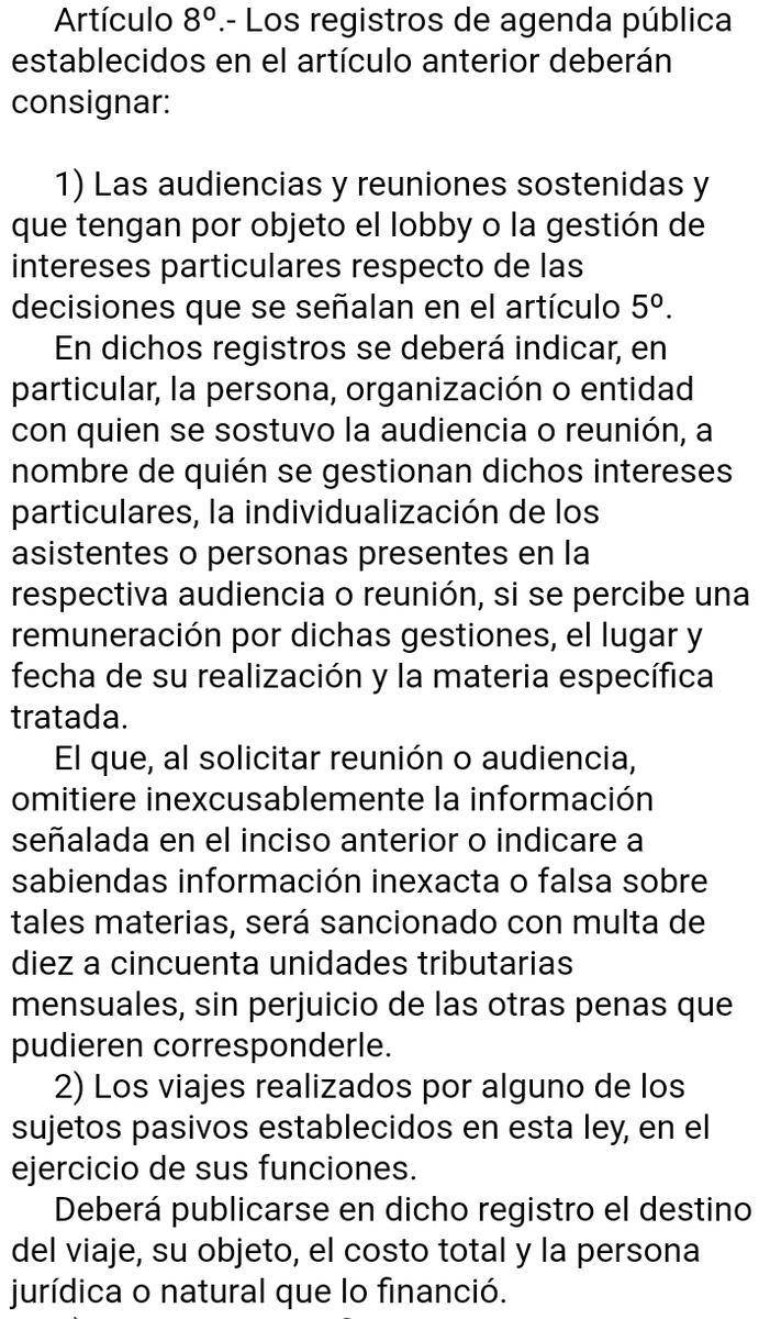 cgajardop's tweet photo. La Ley del Lobby exige que los parlamentarios tengan un registro público en que se informen el destino del viaje, su objeto, el costo y quién lo financió. La Ley de transparencia exige que den información cuando se les requiere. Pero la ley no se cumple.

#InformeEspecial https://t.co/V48roTbzNP