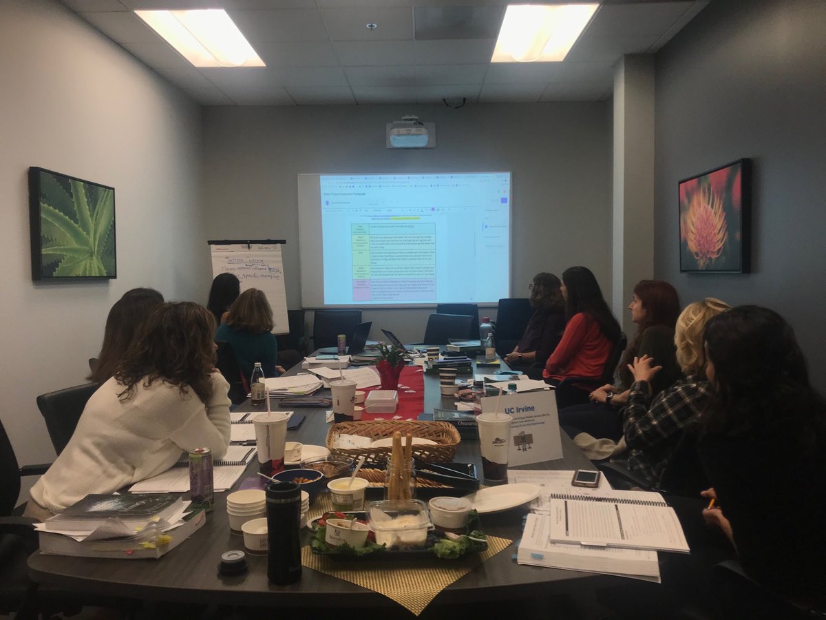 Teacher leaders analyzing student work! Describing student work objectively with a focus on content...