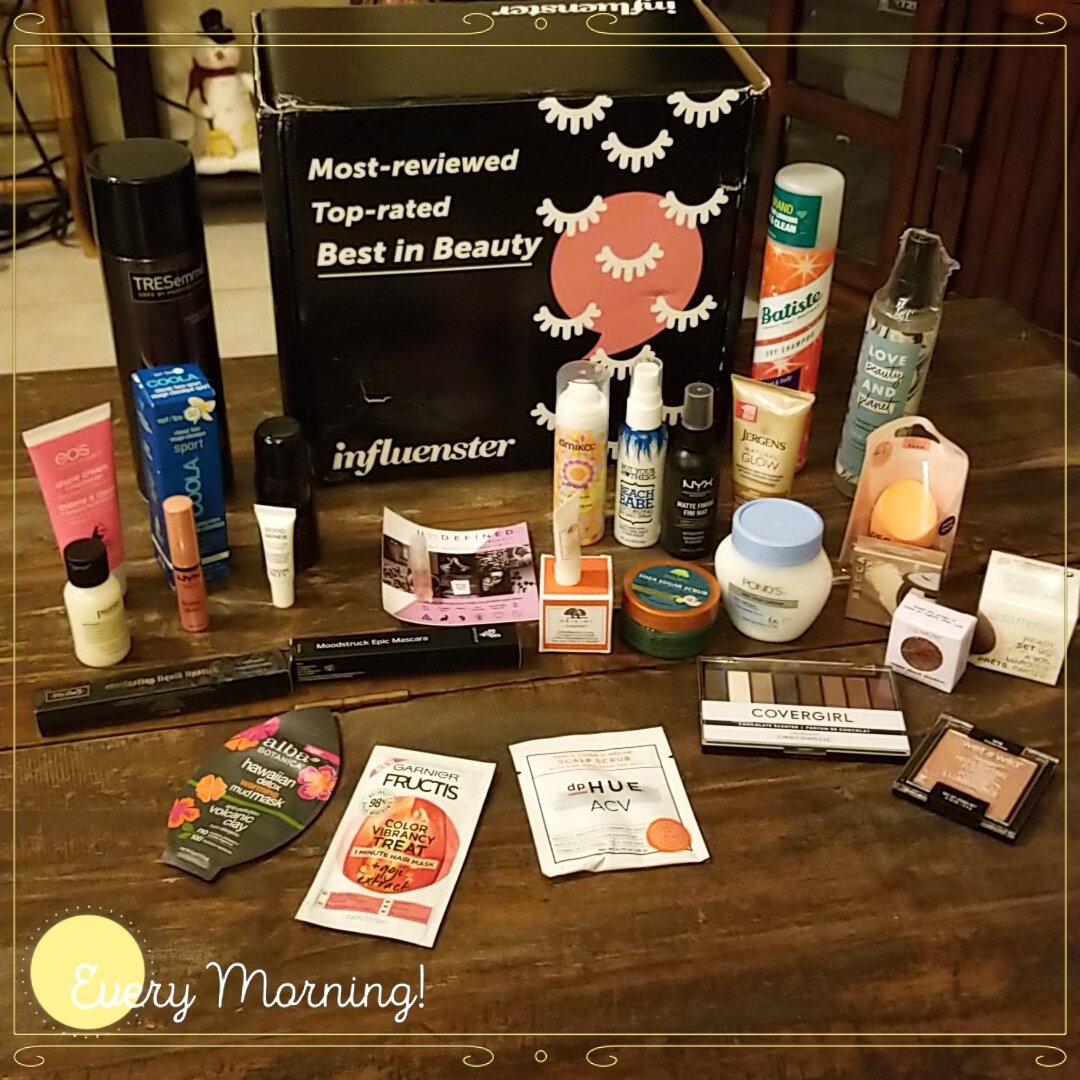 Dorismcloris's tweet photo. So excited to try the Best in Beauty products from @influenster!! https://t.co/QhTg0C64c7