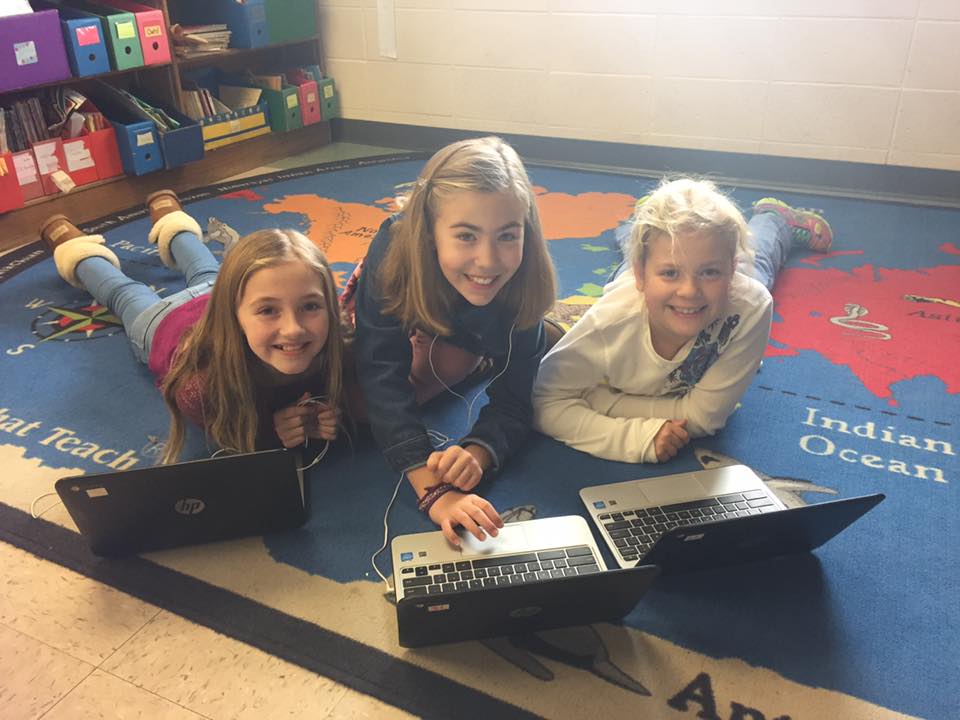 Vanessa___Moran's tweet image. Loved being able to share #AnHourofCode with the students today as part of @CSEdWeek. #RLElementary