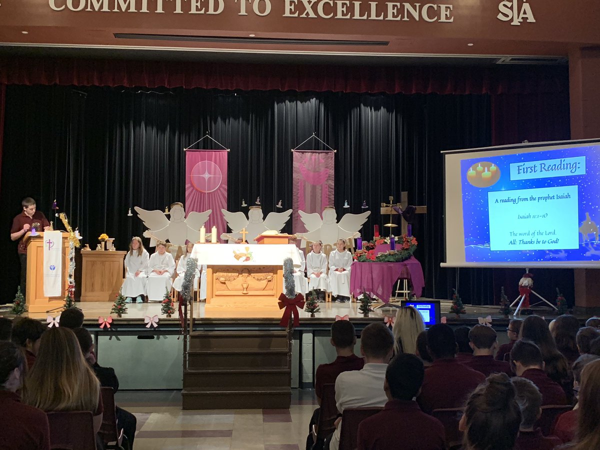 <a href="/RavensSTA/">STA Ravens</a> celebrated the beginning of the Advent season today with a special mass.