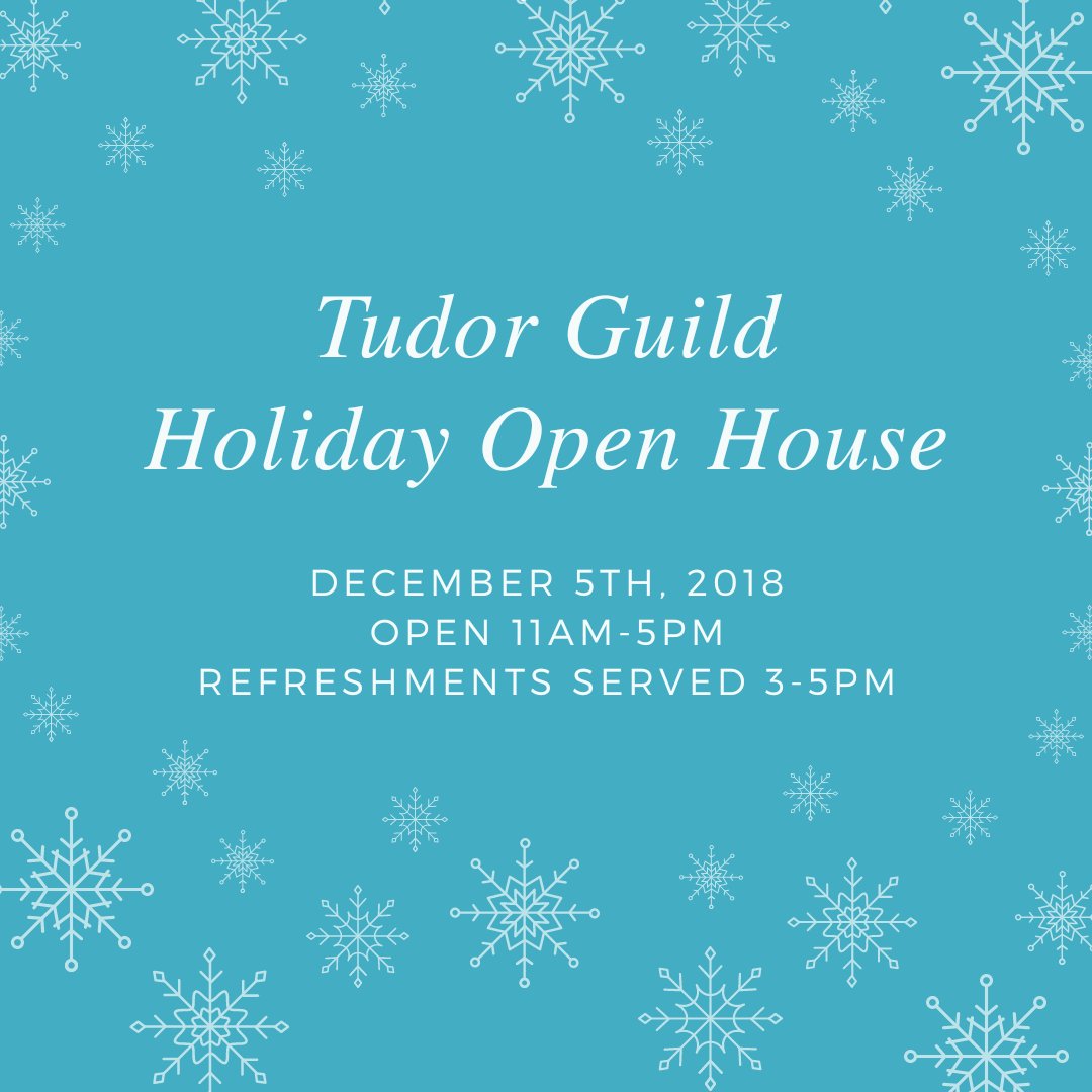 TudorGuild's tweet photo. Tis the season! Please join us tomorrow for the festivities! https://t.co/68ddCMqfMo