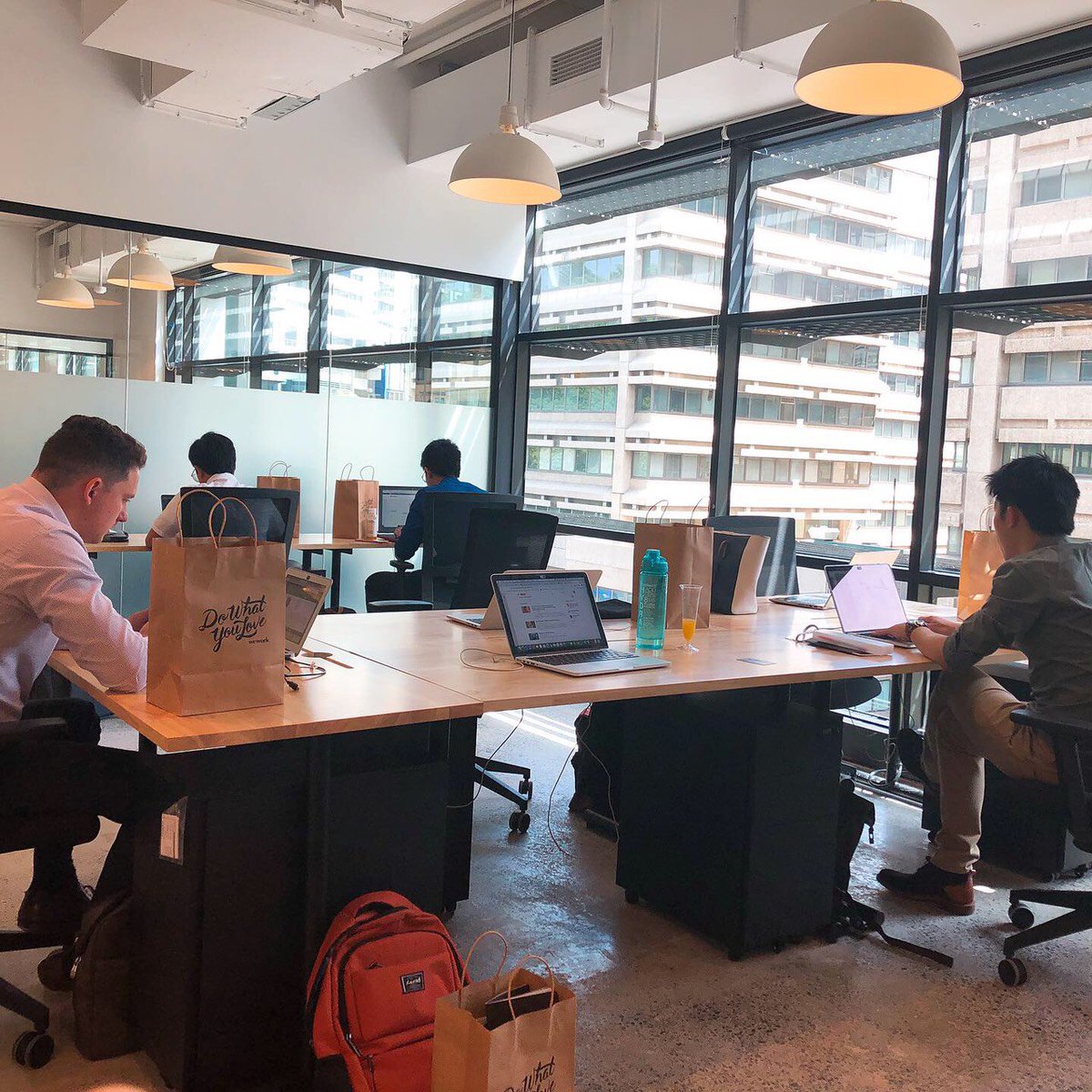 TalentVineHQ's tweet photo. We've moved to the new office!!!Thanks @wework for giving us such an awesome place😄#TechRecruitment #recruitment #startups #hiring #skilledtalent #talentacuisition #wework #community # talentvine #brisbane https://t.co/lHE4jchxPR