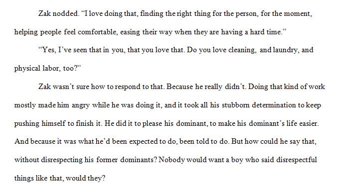TGStoneButch's tweet image. A snippet from my #DecemberDoOver sprint. #ShockingViolet

CW This is from a D/s negotiation conversation, focused on service.