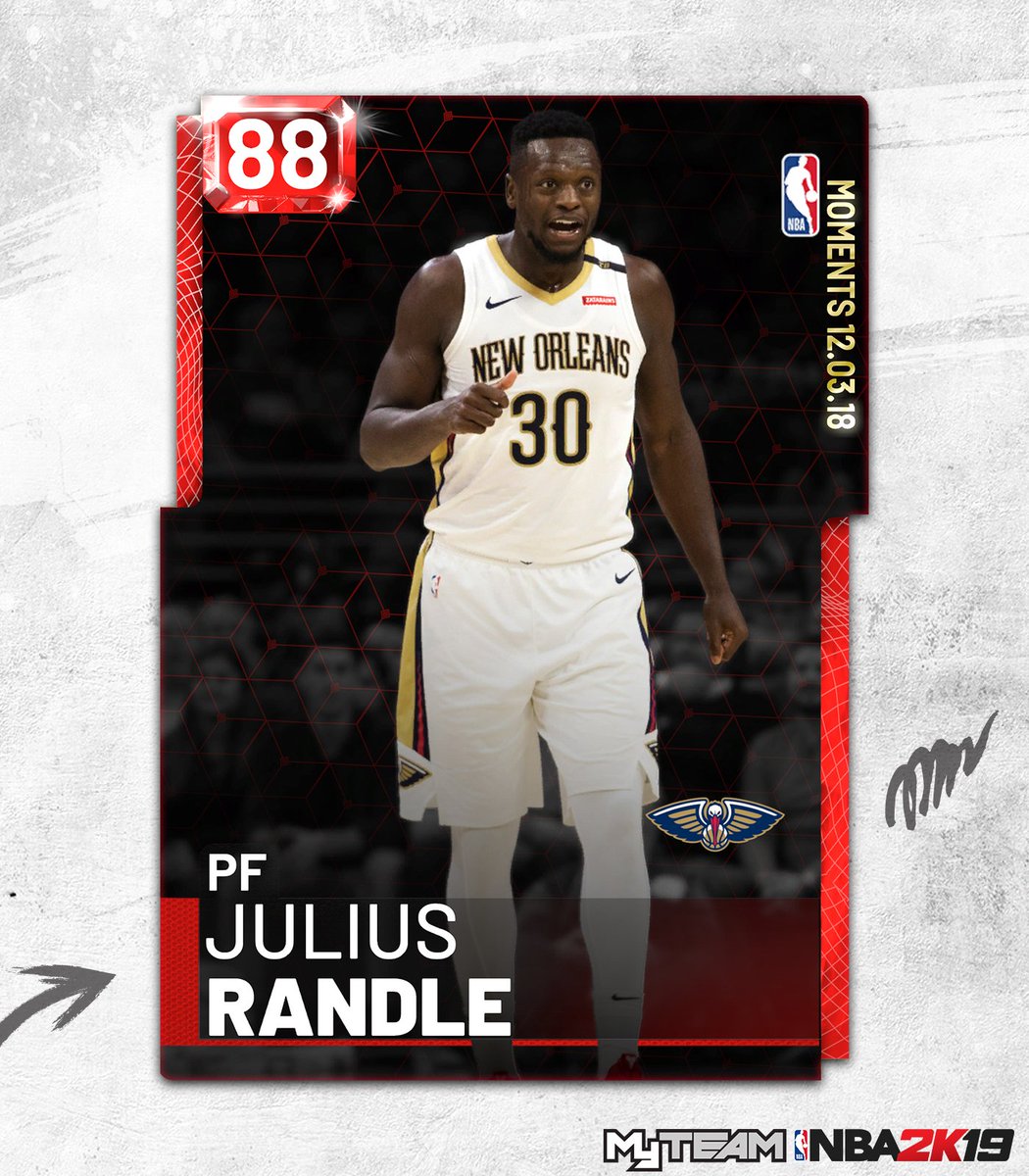 LockersCode's tweet image. #MomentsCards for a couple of #Pelicans are live 🔥🔥 Grab #Ruby #JrueHoliday and #Ruby #JuliusRandle now until this #Friday at 11am PT

#Guarrented chance to #win #vc #mt #tokens
Just Follow The Step
1👍Follow Us
2💖Like and RT 
3👉Click The Link bit.ly/nba2k19lockerc…
#Enjoy