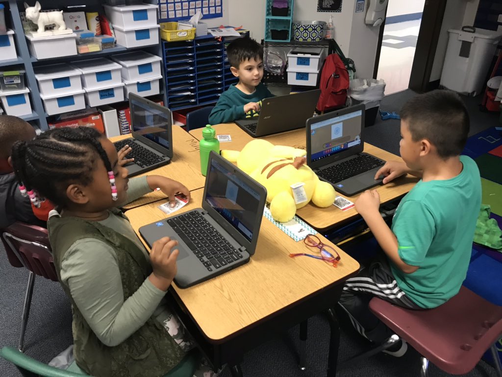 JennBrown_edu's tweet image. Fantastic First Graders Coding!!!     #ProsperCodes @RuckerRocks #HourOfCode