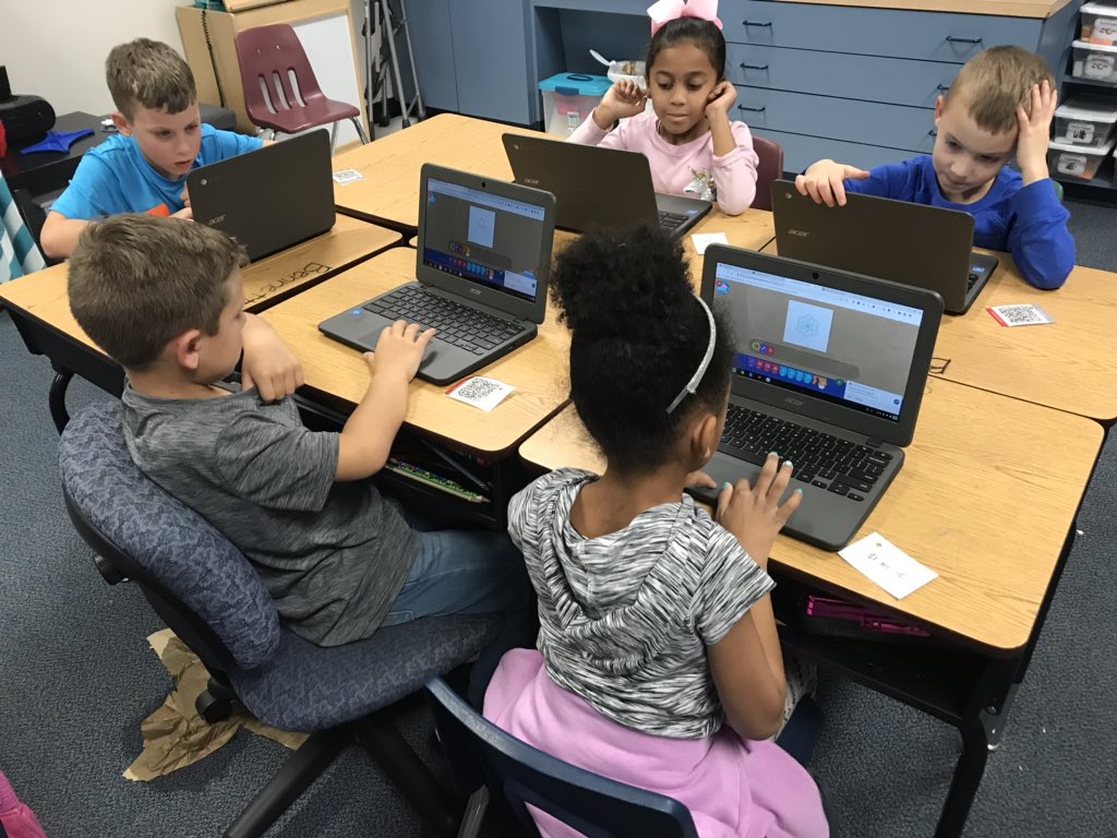 JennBrown_edu's tweet image. Fantastic First Graders Coding!!!     #ProsperCodes @RuckerRocks #HourOfCode