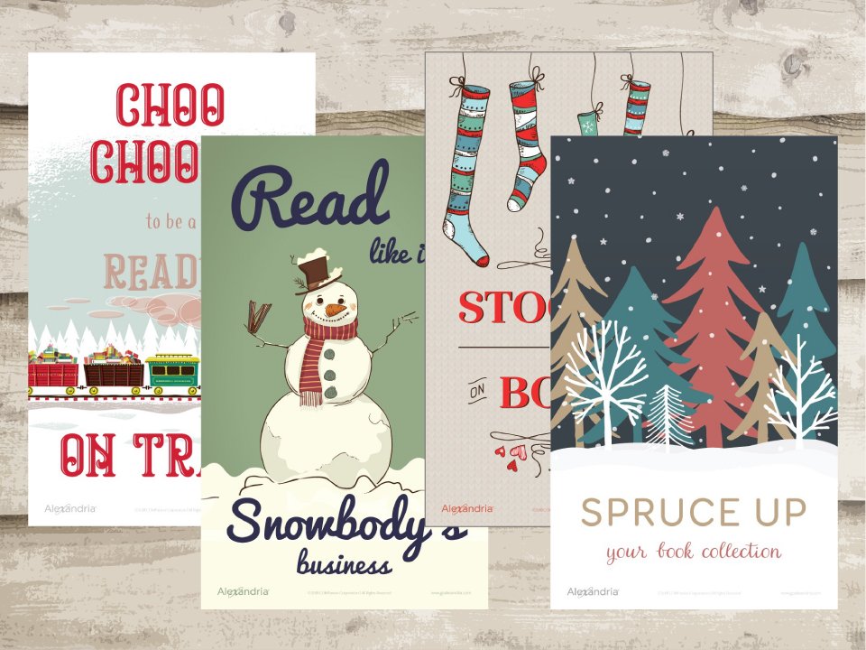 AlexandriaLib's tweet image. Deck the halls.. with holiday reading posters! Click the link to download them for free! bit.ly/2Uf0m7d

#publiclibrary #schoollibrary #christmaslibrary #librarians #libraries #books #teacherlibrarian #schoollibrarian