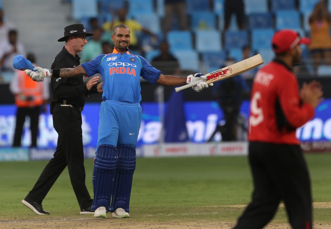  Happy birthday Gabbar  Shikhar Dhawan          