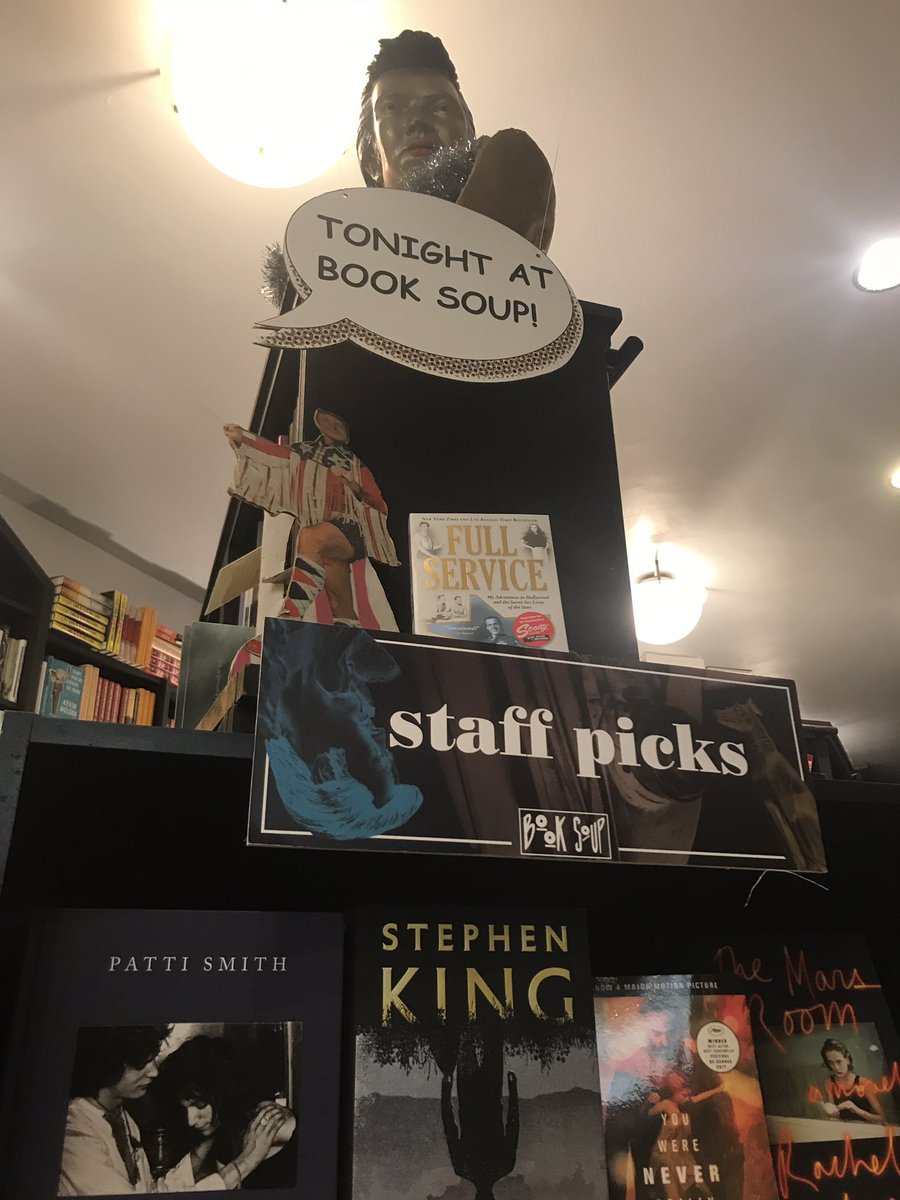 Book soup sells a lot of books. They’re on the ball <a href="/BookSoup/">Book Soup</a>