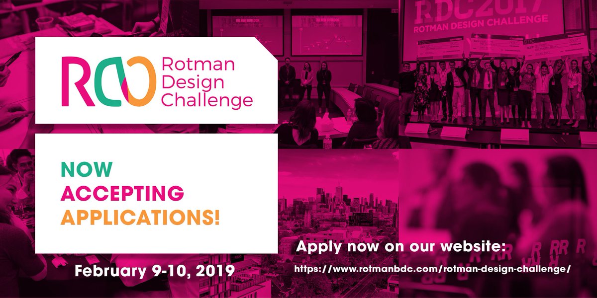 We are now accepting RDC applications! Visit our website for more application details: rotmanbdc.com/rotman-design-…