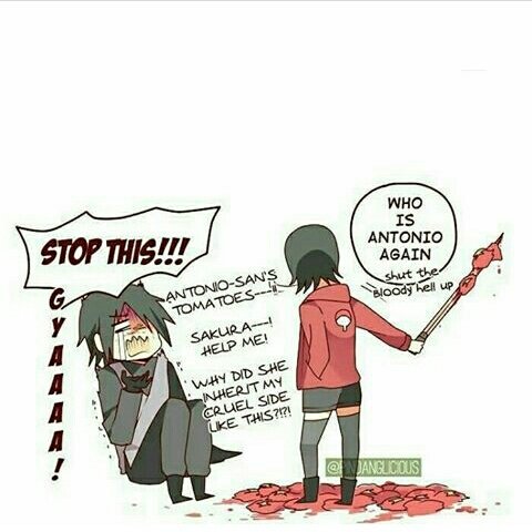 She would sigh softly. She is having a hard day today. 

[Credit to artist] ❤
