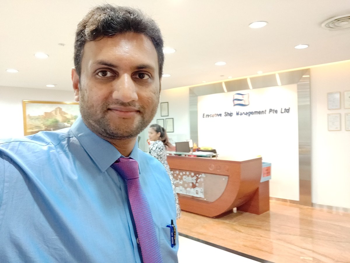 shikharriju's tweet photo. Going for a yard delivery, xcited-nervous, all at same time becoz of New responsibility of keeping up the name of owners, managers @Group_Executive and my team and self. Never short of efforts and this time it will be the same.. will give it my best. #marlinmagic #Vietnam https://t.co/FVk43HAzRM