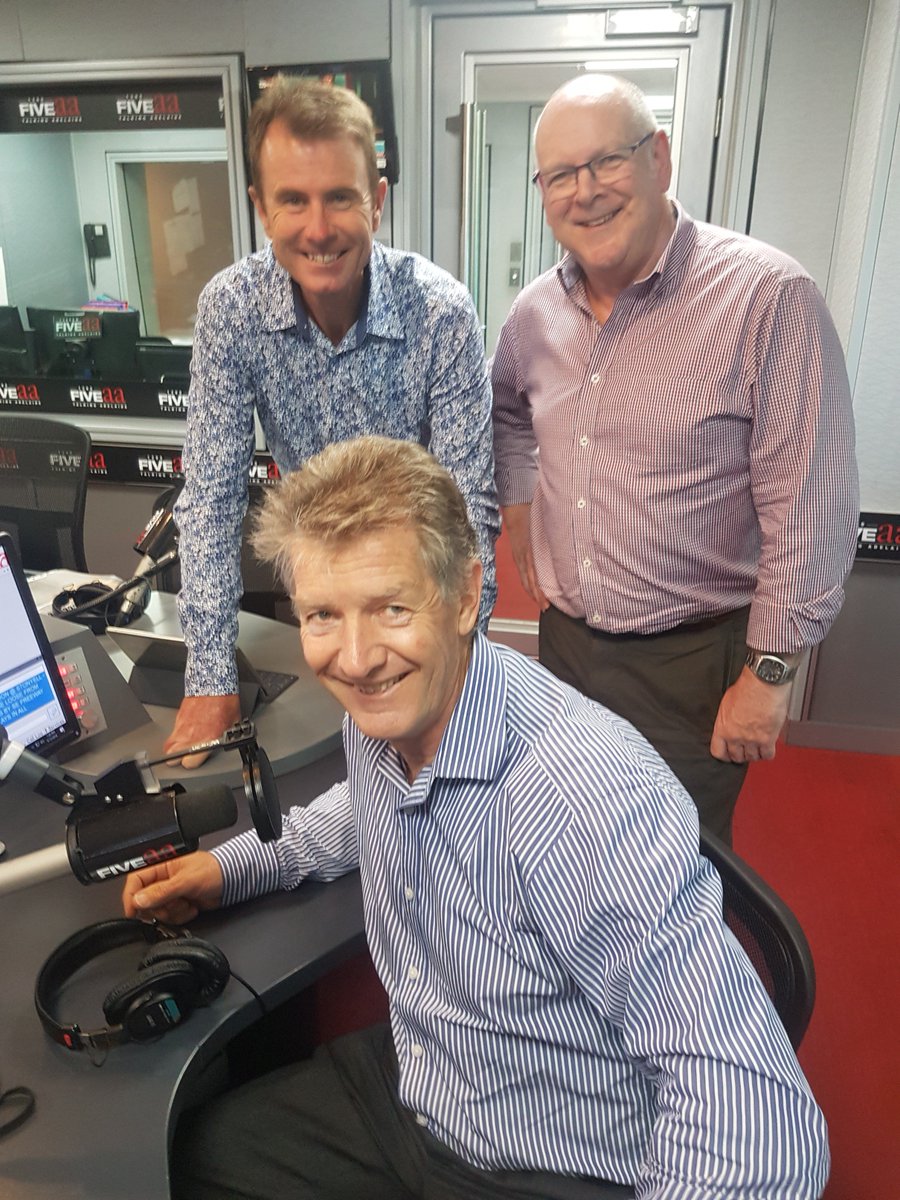 NOW: Anthony Toop and Tim Thredgold with @AlanHickey5aa in the studio for Real Estate Radio thanks to <a href="/ToopandToop_/">Toop&Toop</a> taking your calls 82230000