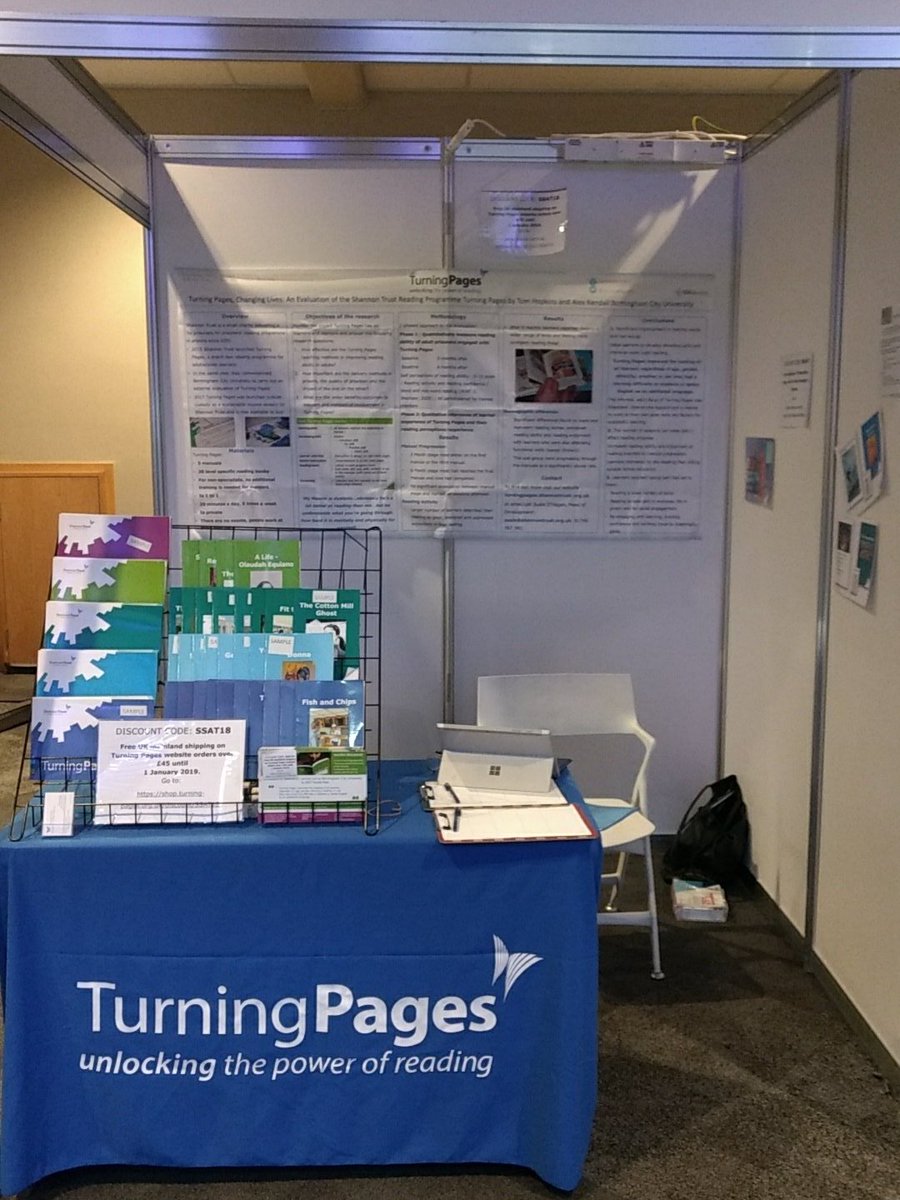 TurningPagesST's tweet image. Looking forward to 2 days of sharing #TurningPages with schools, students and teachers #SSATNC18
