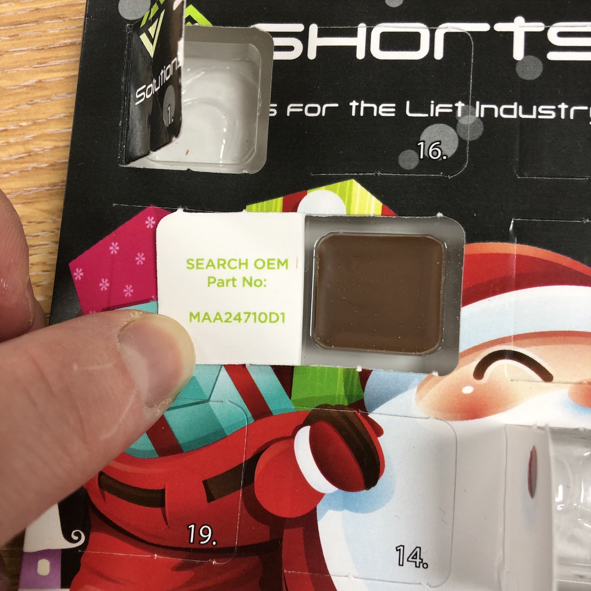 Shortslifts's tweet photo. Day 3 Clue 3... Search OEM Part No: MAA24710D1. To find him head to https://t.co/rskEUbRidd #shortsfindsanta #willyoufindhim https://t.co/VKA64nz5wO