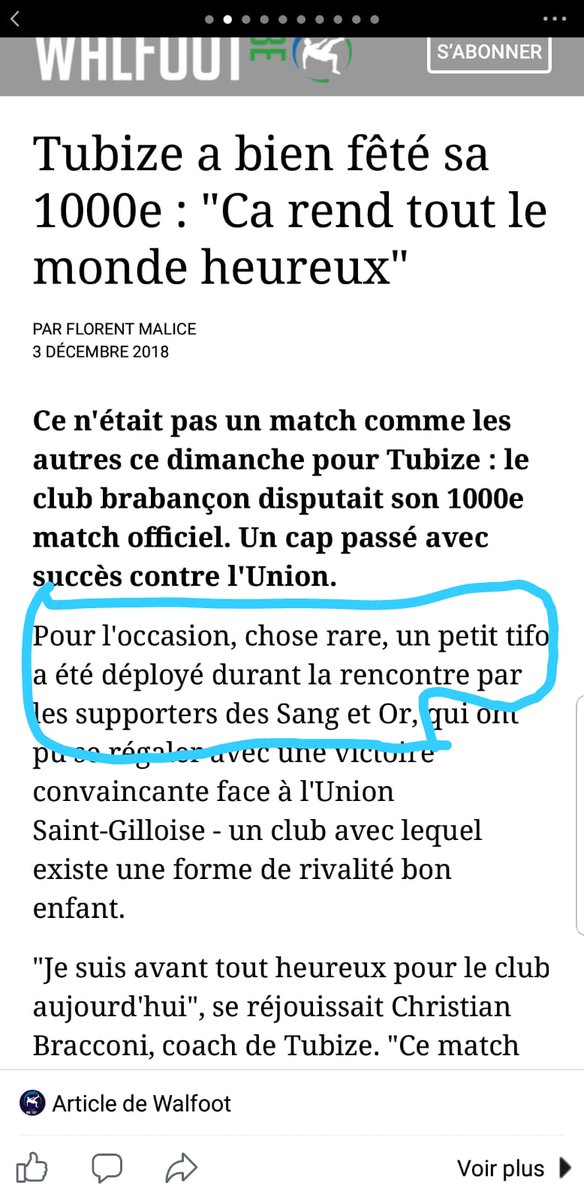 FabTyto's tweet photo. Chose rare, un article sans erreurs 🤐 #walfoot #afctubize https://t.co/Gg2uRzDc9A