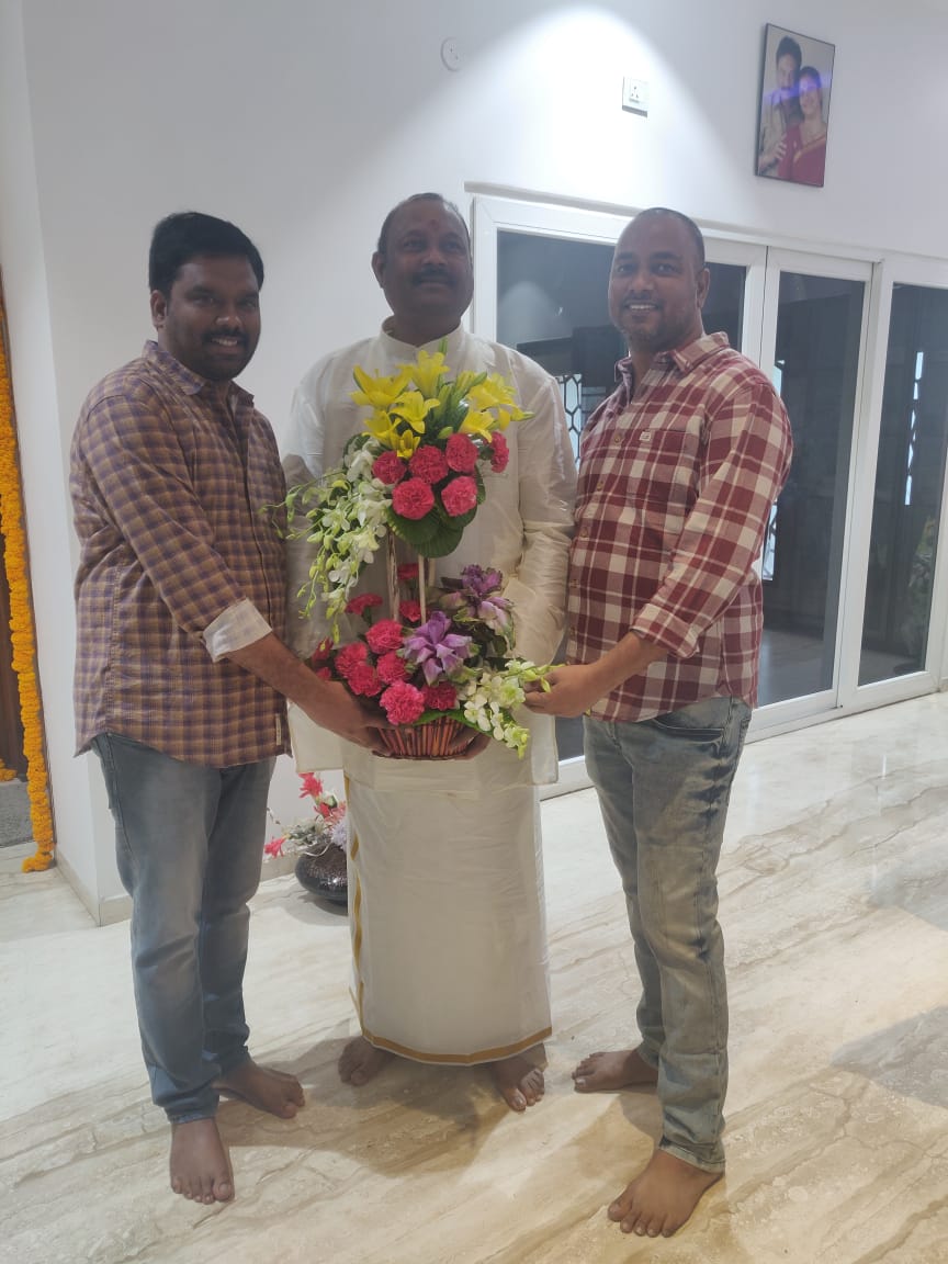 UrsVamsiShekar's tweet photo. Wishing our loving producer #BellamkondaSuresh Garu a very happy birthday https://t.co/a0oQXaVtdD
