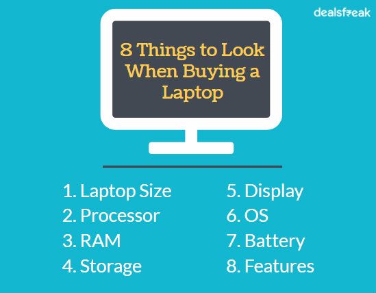 dealfreaksocial's tweet image. 8 important things you should look when buying a laptop. Don&apos;t ignore these points. Read More: dealsfreak.com/led-tv-buying-…

#BuyLaptop #LaptopGuide #LaptopHelp