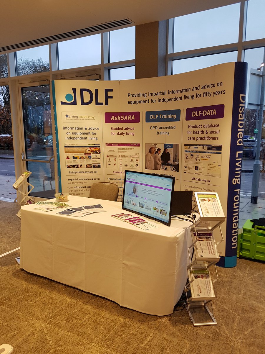 Ready for another great @ukotac event at this lovely venue in Southampton. <a href="/DLFUK/">N</a> <a href="/ShawTrust/">Shaw Trust</a> looking forward to talking to OTs about assessing for adaptations.