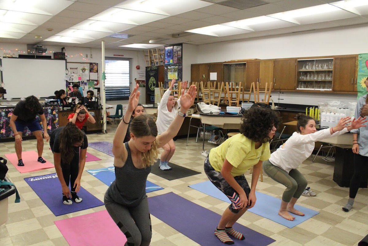 highlightscghs's tweet photo. Don’t forget to join AIM, our school’s after school yoga program, on Tuesday’s and Wednesday’s in Mrs. Kiely’s room to experience an hour filled with both invigoration and relaxation! https://t.co/DW42XkMsBu