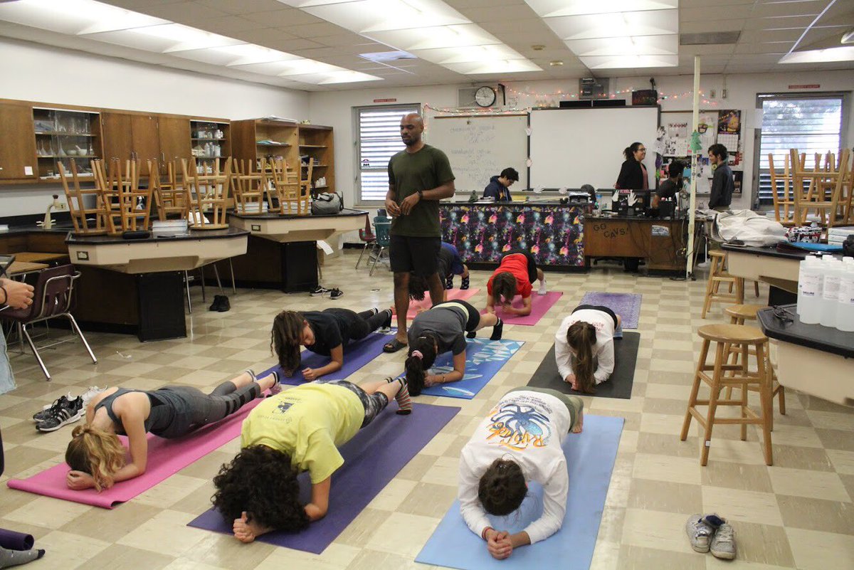 highlightscghs's tweet photo. Don’t forget to join AIM, our school’s after school yoga program, on Tuesday’s and Wednesday’s in Mrs. Kiely’s room to experience an hour filled with both invigoration and relaxation! https://t.co/DW42XkMsBu