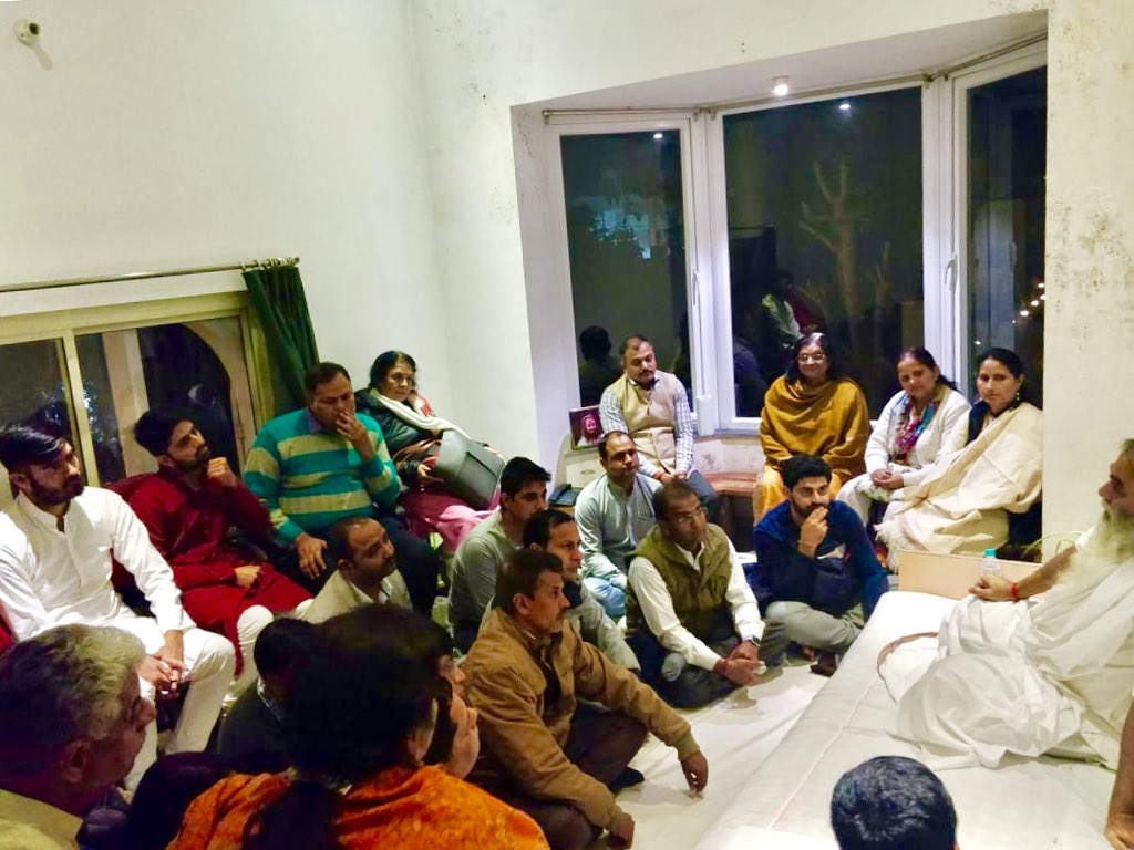Got an #opportunity to conduct a #ArtOfLiving #Teachers meeting for #Meerut #Chapter, #UttarPradesh. Discussed on methodology of organising #VignanBhairav (#UnveilingInfinity) at Meerut.