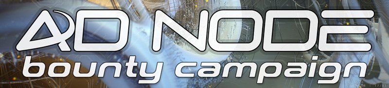 AdNodeCoin's tweet image. The @AdNodeCoin Bitcointalk, Twitter, Content/Video, 
Discord/Telegram, Bounty Campaign is now live!
We will be distributing a total pool of 1,000 $ADD shared to all participants
-More info ask PH:
discord.gg/rX4Dbc4
-Please read all the rules here:  
bitcointalk.org/index.php?topi…