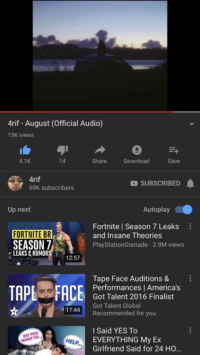 richywyd's tweet photo. Literally the best song brother #Azerrz #AzerrzAugust https://t.co/YroS64jfQX