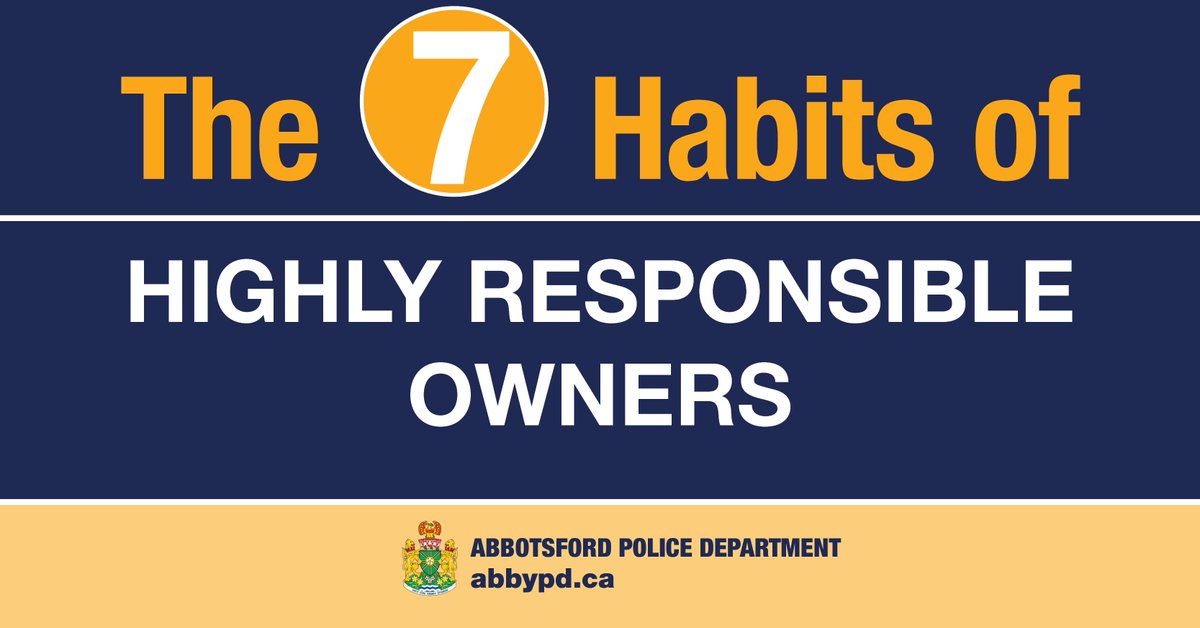 AbbyPoliceDept's tweet photo. Time for the #9PMRoutine!
Seven Habits of Highly Responsible Owners: 
1. Remove valuables from veh;
2. Lock up your veh;
3. Close garage doors;
4. Lock person-doors in the garage to exterior;
5. Check &amp; lock residential doors;
6. Close &amp; lock windows;
7 Turn on exterior light. https://t.co/EQMq0j3sXi