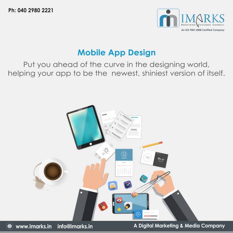 imarksglobal's tweet photo. Mobile App Design: put you ahead of the curve in the designing world, helping your app to be the newest, shiniest version of itself.
 #DigitalMarketing #MoblieAppDesign #OnlineMarketing
 Visit: https://t.co/yN63GjwaPg
 Contact: 040-29802221 https://t.co/aOrLLlEg32