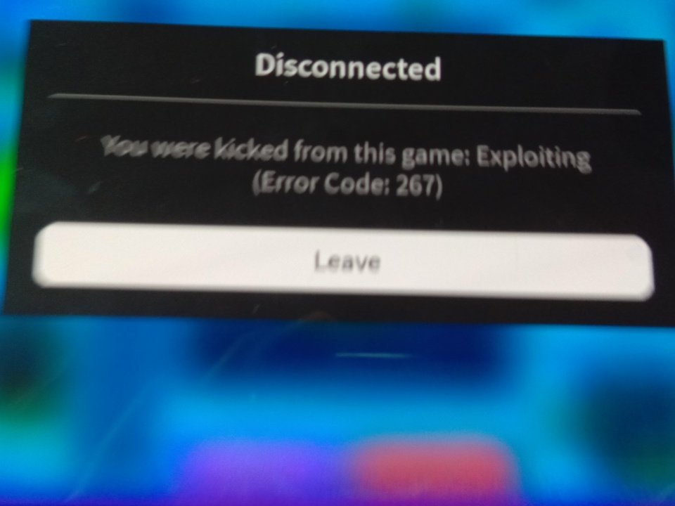 Что означает ошибка 267 в игре роблокс. Роблокс ошибка 267. roblox error code 267. error code 267 yba. error 267 roblox.