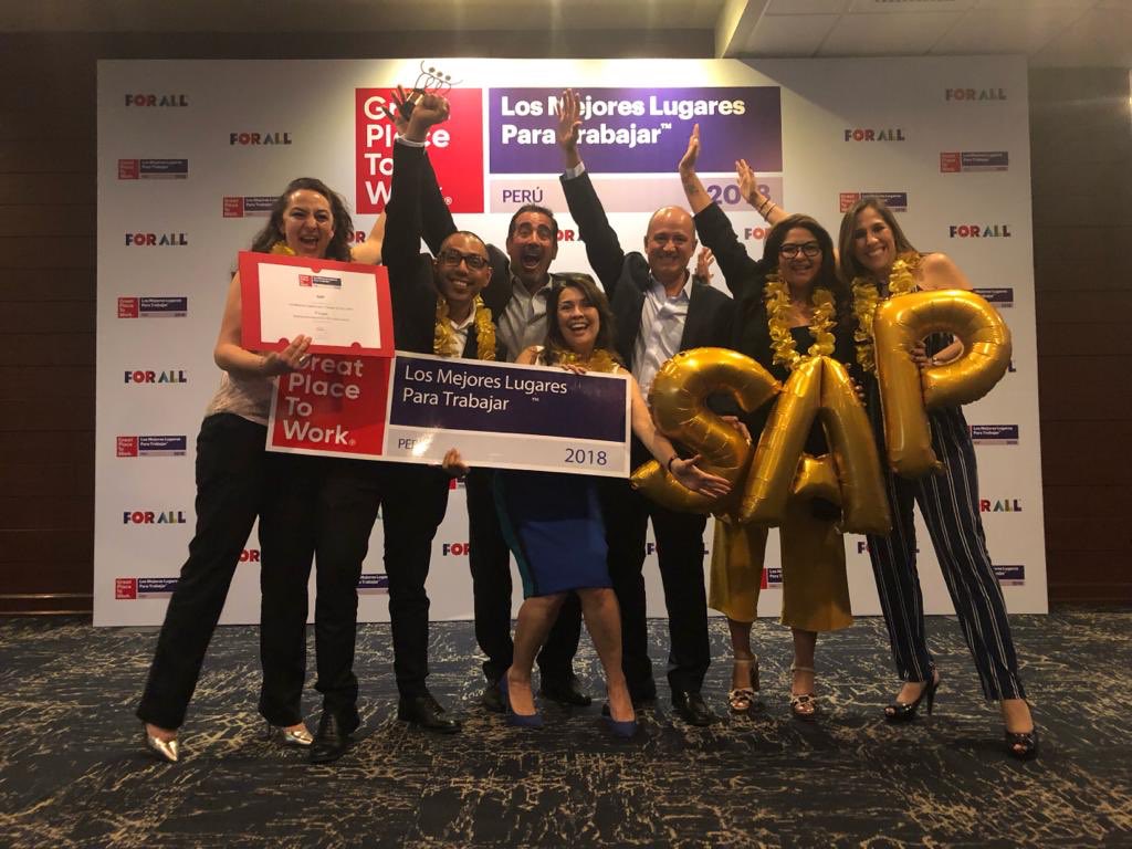 Annierojas1234's tweet image. #LifeatSAP #ProudtobeSAP #GPTW #SAPPeru1eroGPTW