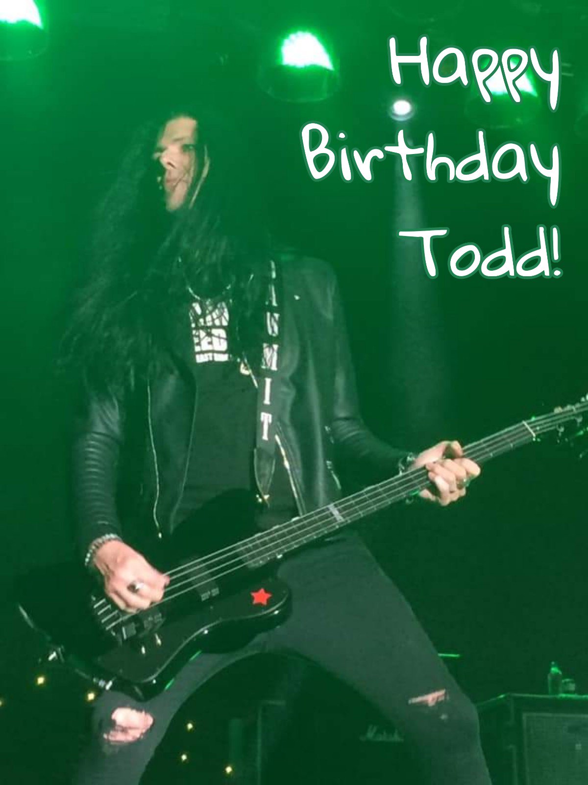 Happy Birthday to the one and only Todd Kerns! 