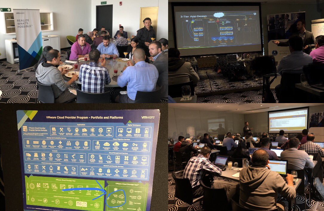 fernesco's tweet image. Live Proctoring of our first #MSP bootcamp in LATAM focused on #VMwareCloudOnAWS Deep Dive + Thanks to our fellow #VMwareCloudProviders for attending this event all week! Great teamwork with @JVictorsandoval @rvidaillet @cloudhappens @vmwarecloud @vmware_latam   @VMware_Partners